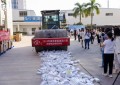 美思康宸集团公开销毁一批假冒伪劣产品，为构建和谐社会而努力